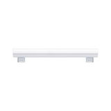 Luminaire LED blanc en plastique avec deux points de fixation pour éclairage intérieur moderne