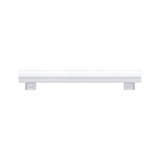 Luminaire LED blanc en plastique avec deux points de fixation pour éclairage intérieur moderne