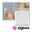 Interrupteur mural Smart Home Zigbee 3.0 On/Off/Dimm Blanc Interrupteur mural Zigbee blanc à quatre boutons avec témoin LED pour commande d’éclairage intelligente