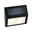 Solar LED Stair luminaire Dayton IP44 3000K 2lm Anthracite Black solar wall light with integrated solar panel and white light for energy-saving outdoor lighting
