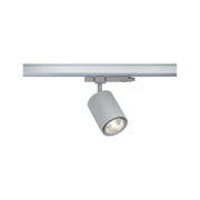 Moderner grauer LED-Strahler aus Metall für Schienensysteme, energiesparende Innenbeleuchtung
