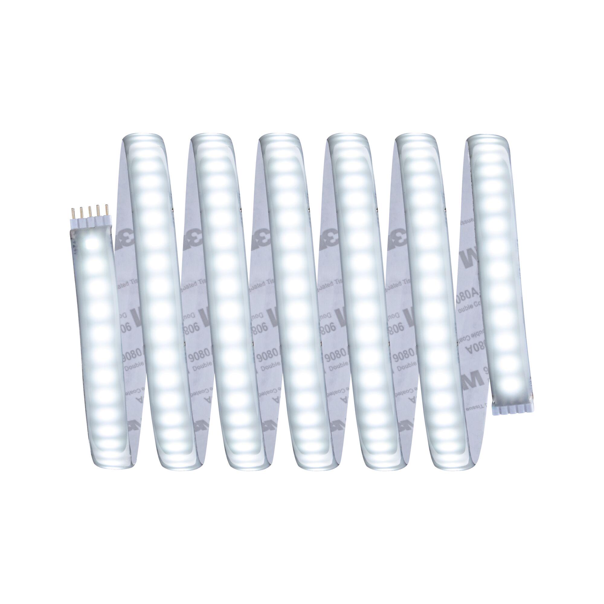 Bande LED blanche flexible avec connecteur 5 broches pour éclairage polyvalent et décoration