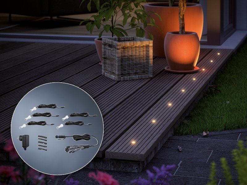 home of – illumination the safe Paulmann luminaire bundles for | Outdoor Licht and your decorative outside