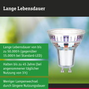 Efficient-Line Standard 230V LED Reflektor GU10 1er-Set 450lm 2,5W 4000K Silber