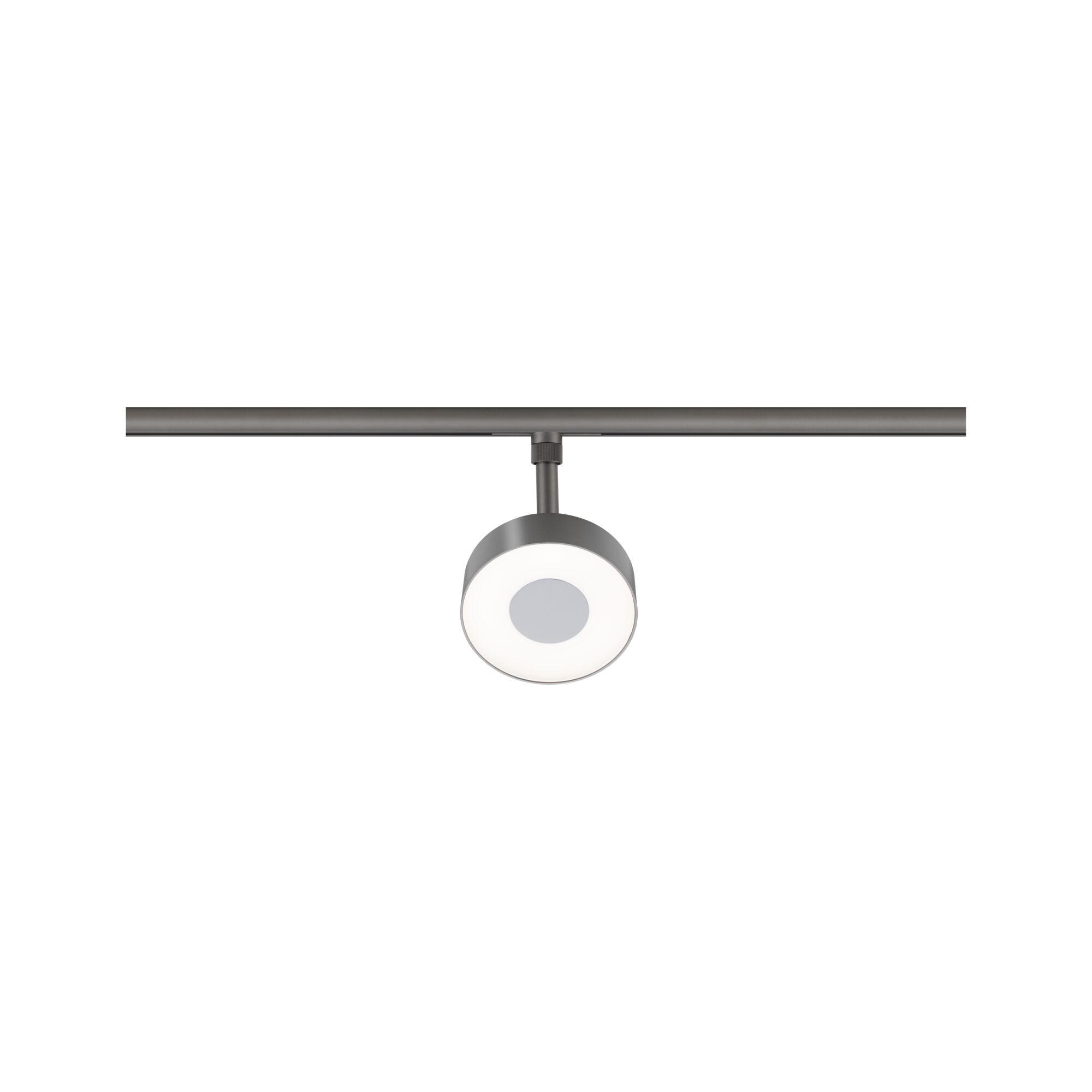 URail Railspot 3-Step-Dim Circle 220lm 3W White Select dimbaar 230V Titaanium