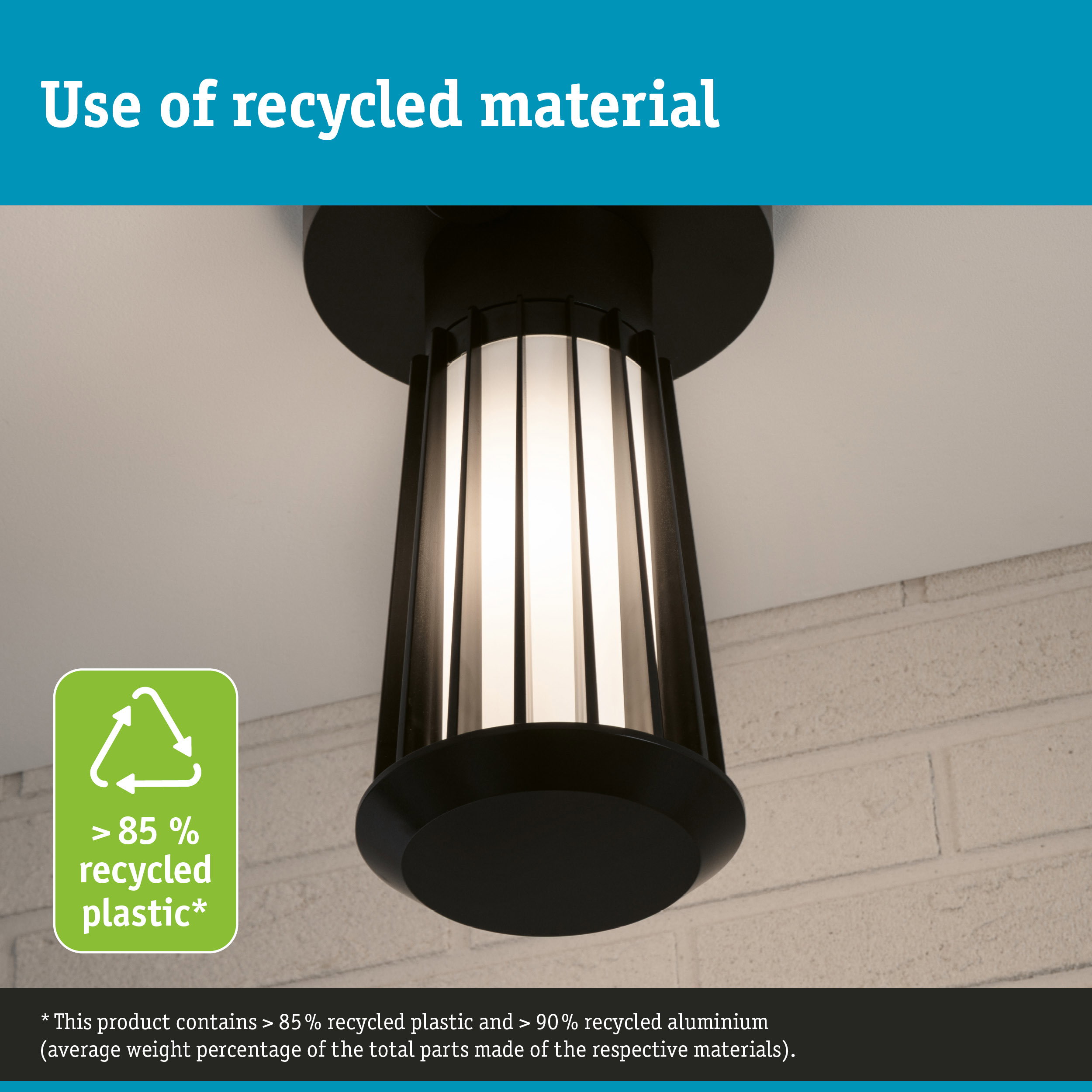 ModuShine Shade Trivana IP44 cylindrical Anthracite