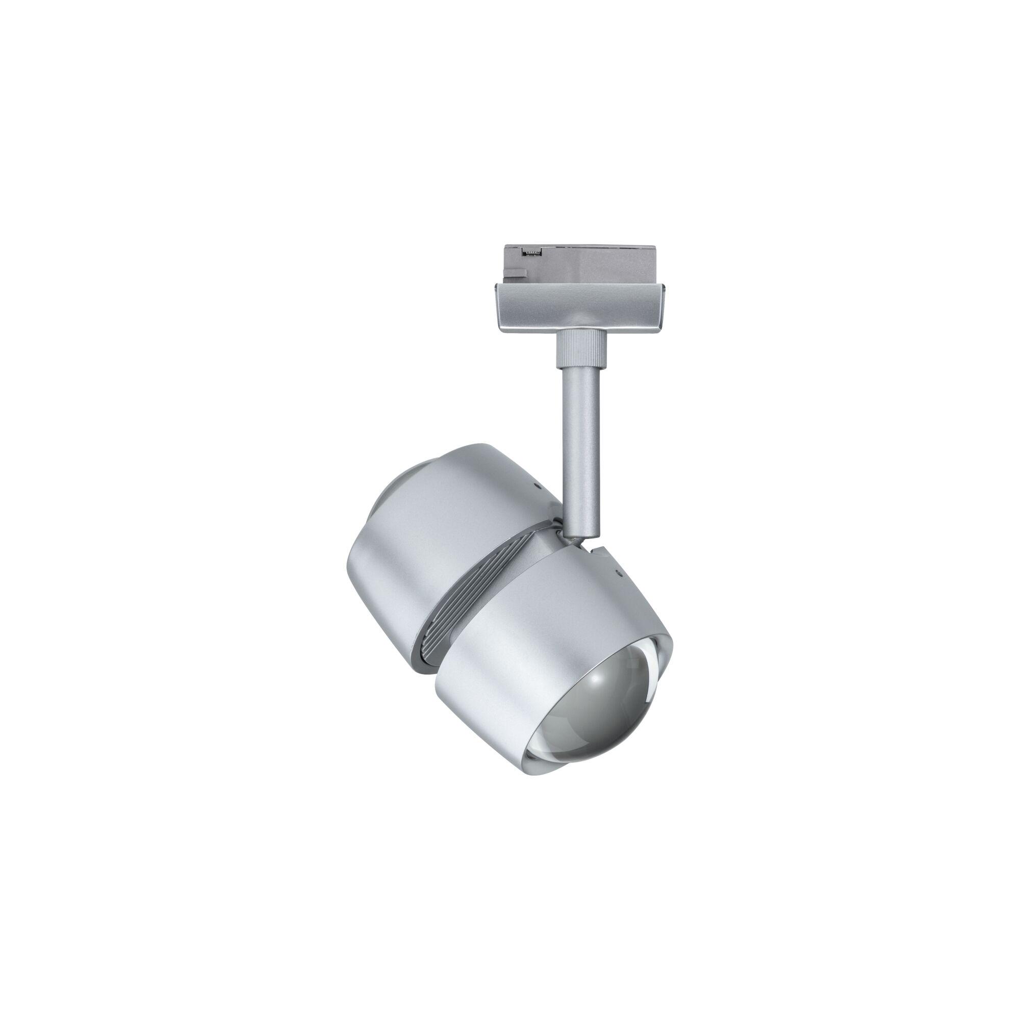 URail LED Schienenspot Oculus Einzelspot 2x300lm 2x5W 2700K dimmbar 230V Chrom matt