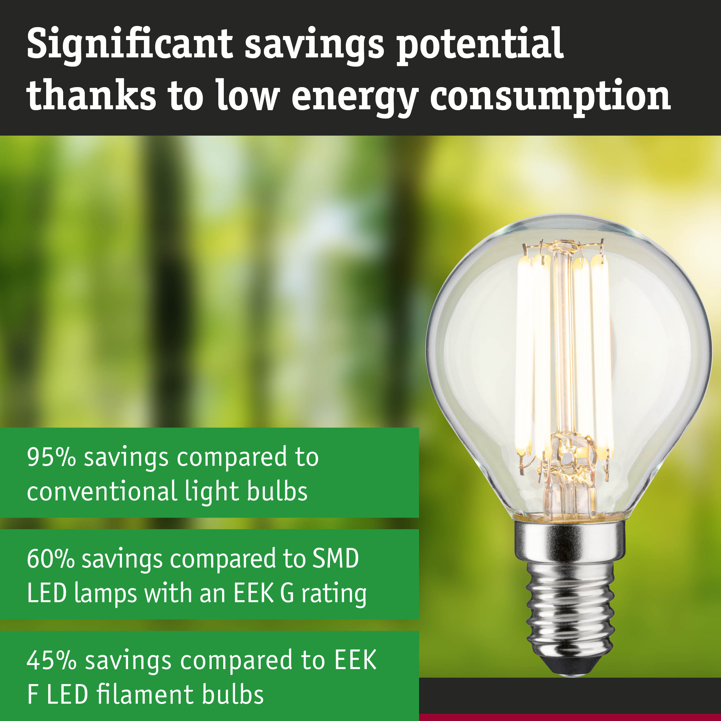 Energy-saving clear glass LED light bulb with silver base for eco-friendly lighting solutions