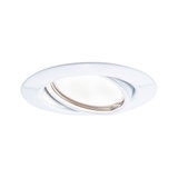 Witte metalen inbouwspot met verstelbare LED-lamp voor veelzijdige plafondverlichting