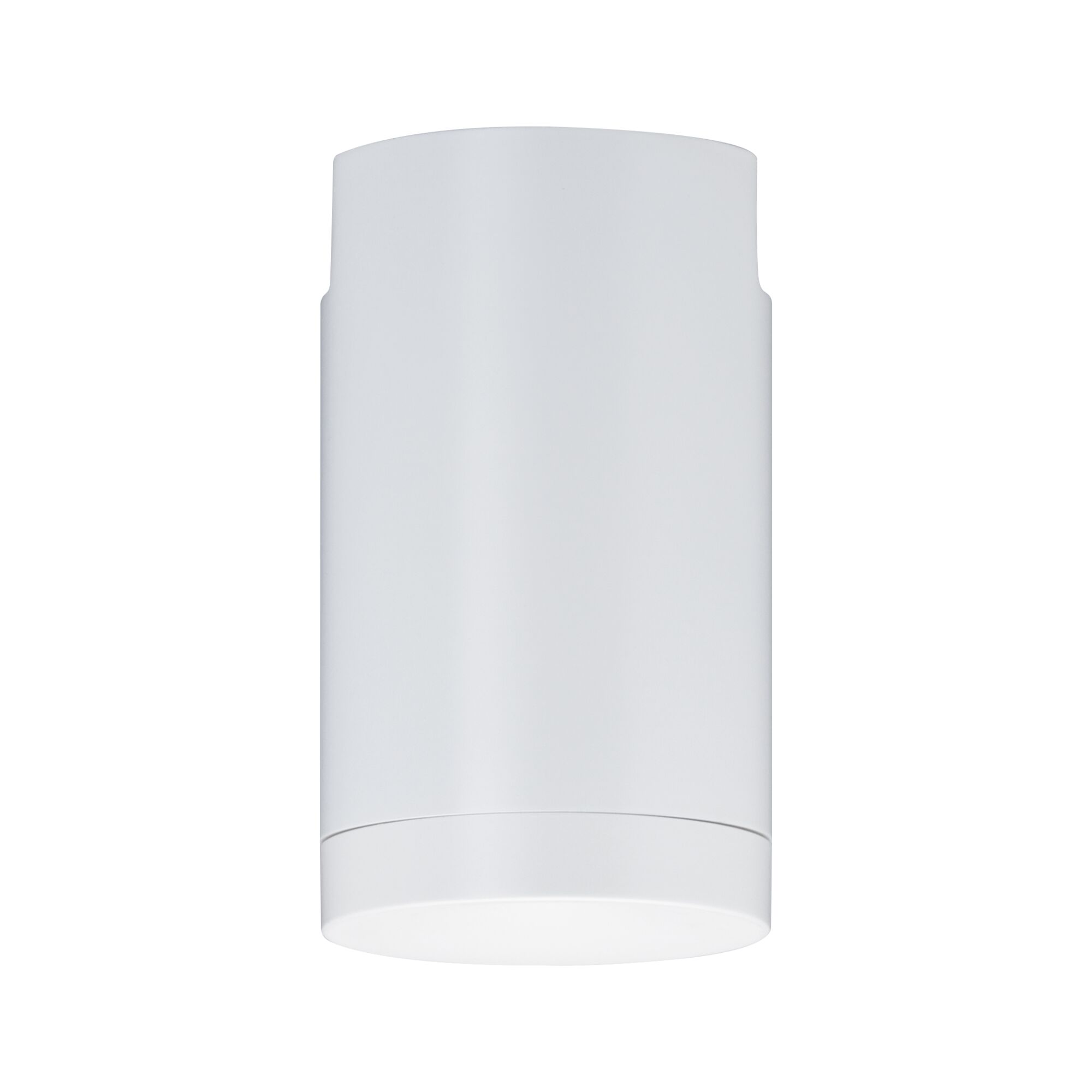 Modern white metal ceiling spotlight with round design for indoor lighting