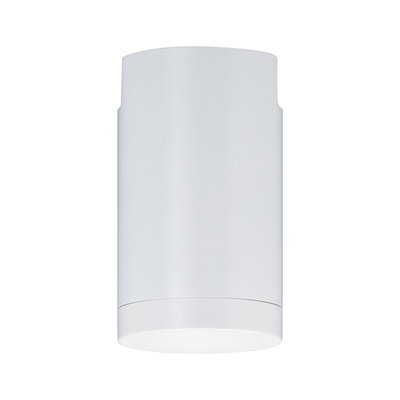 Modern white metal ceiling spotlight with round design for indoor lighting