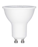 Lampe LED réflecteur blanche avec base GU10 en plastique pour éclairage économique