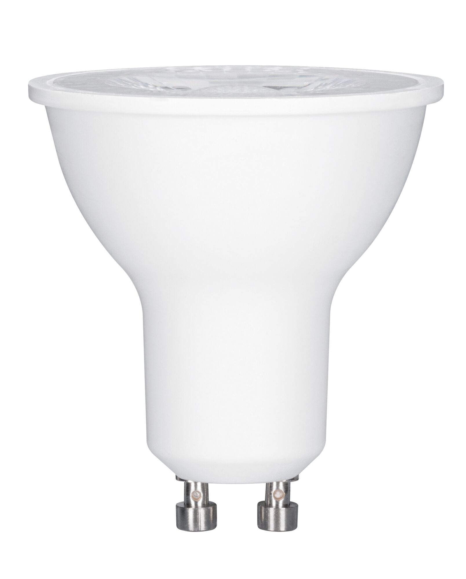 Weiße LED-Reflektorlampe mit GU10-Sockel aus Kunststoff für energiesparende Beleuchtung