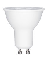Weiße LED-Reflektorlampe mit GU10-Sockel aus Kunststoff für energiesparende Beleuchtung