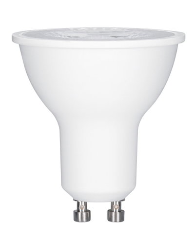 Weiße LED-Reflektorlampe mit GU10-Sockel aus Kunststoff für energiesparende Beleuchtung