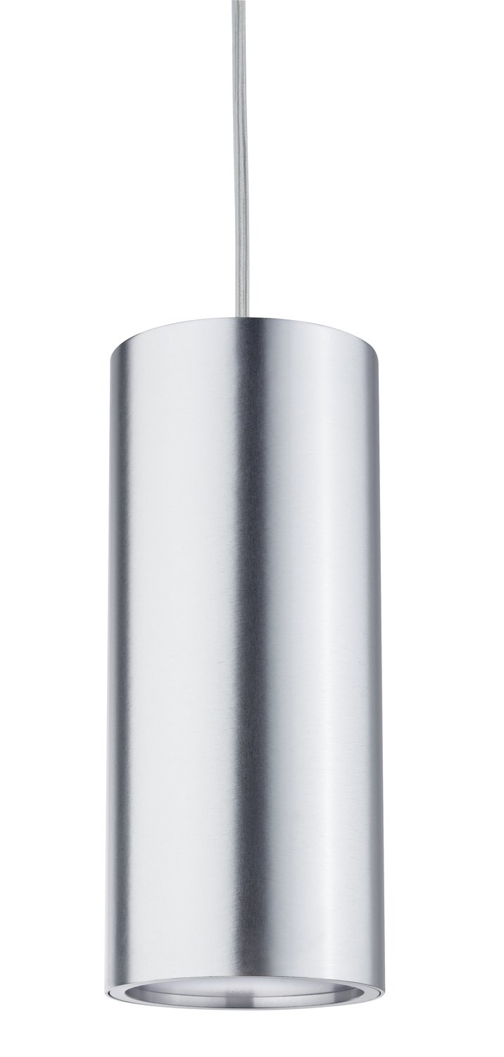 URail LED-pendel Barrel 370lm 6W 2700K 230V Chroom mat/Alu geëloxeerd