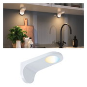 Weißer LED-Unterbauleuchte mit warmweißem und kaltweißem Licht für Küchenarbeitsflächenbeleuchtung