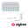MaxLED 250 LED-lysbånd Smart Home Zigbee 3.0 Basissæt 3m RGBW+ 3m belagt IP44 15W 200lm/m 30 LEDs/m RGBW+ 36VA Zigbee LED-lysstribe med hvid controller og strømforsyning til smart belysning