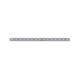 Grey LED strip with warm white LEDs for flexible lighting and ambient room accents