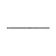 Grey LED strip with warm white LEDs for flexible lighting and ambient room accents