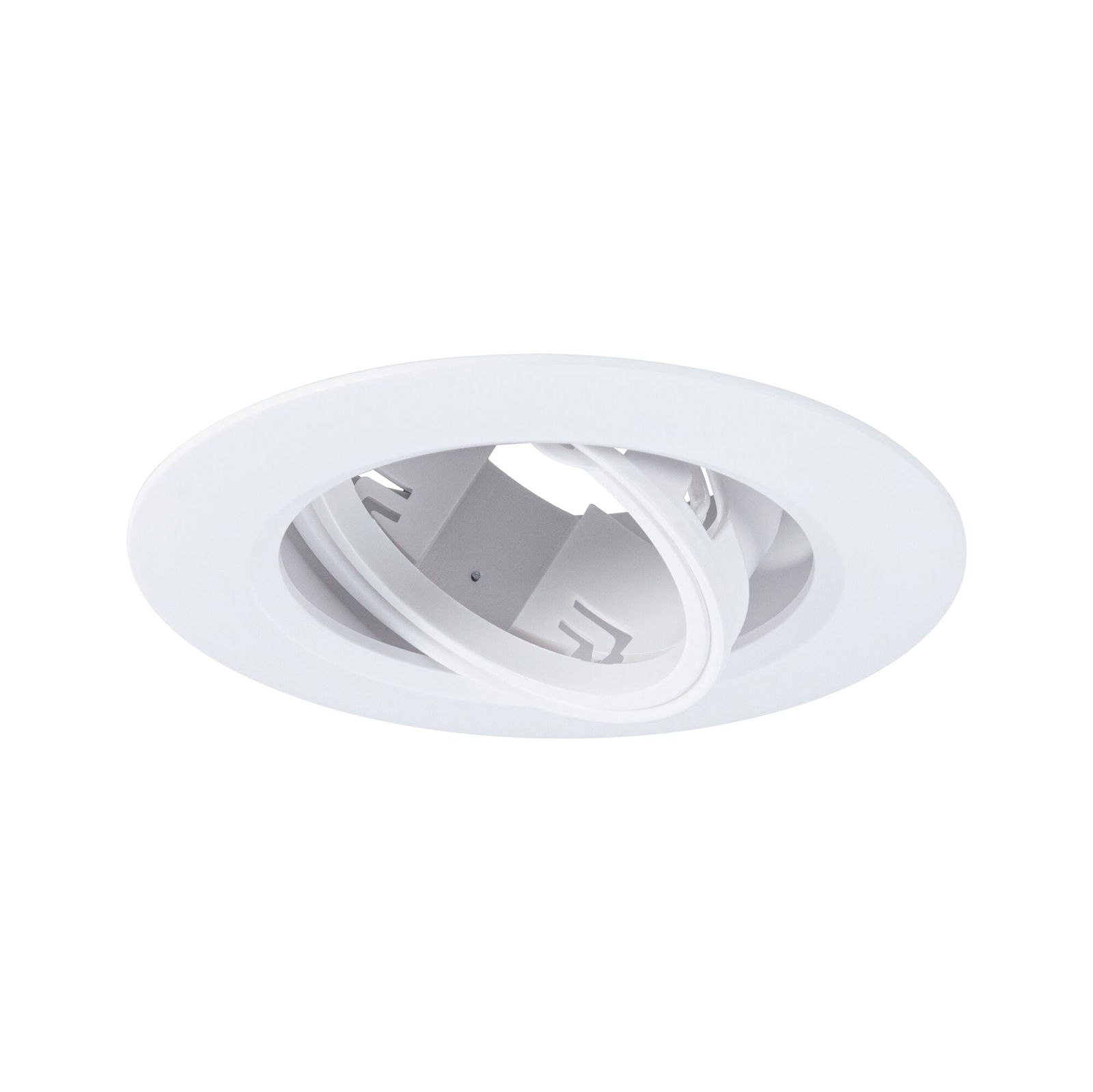 Inbouwlamp pak van 3 zwenkbaar rond 90mm 30° GU10 max. 3x10W 230V dimbaar Wit