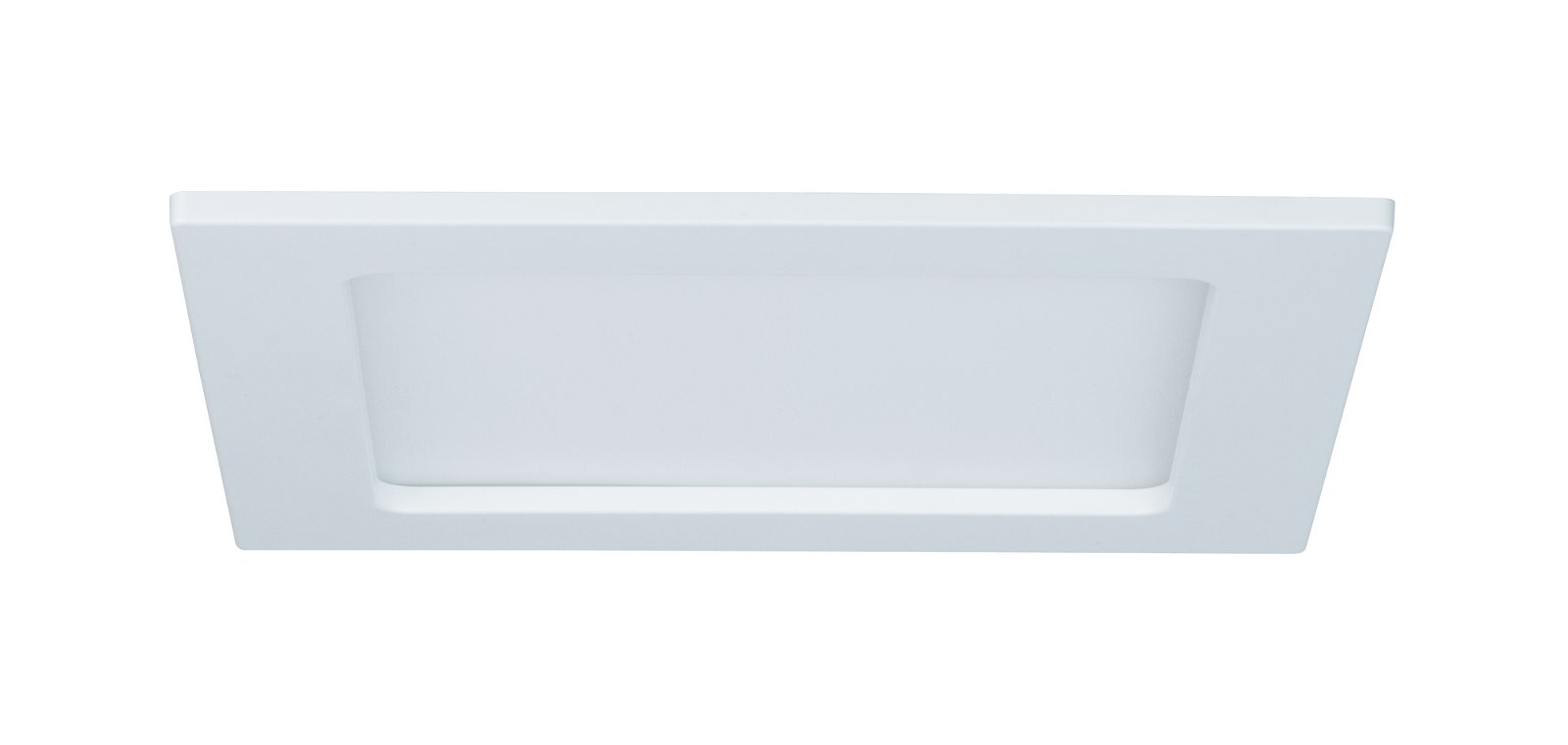LED Einbaupanel IP44 eckig 165x165mm 2700K Weiß