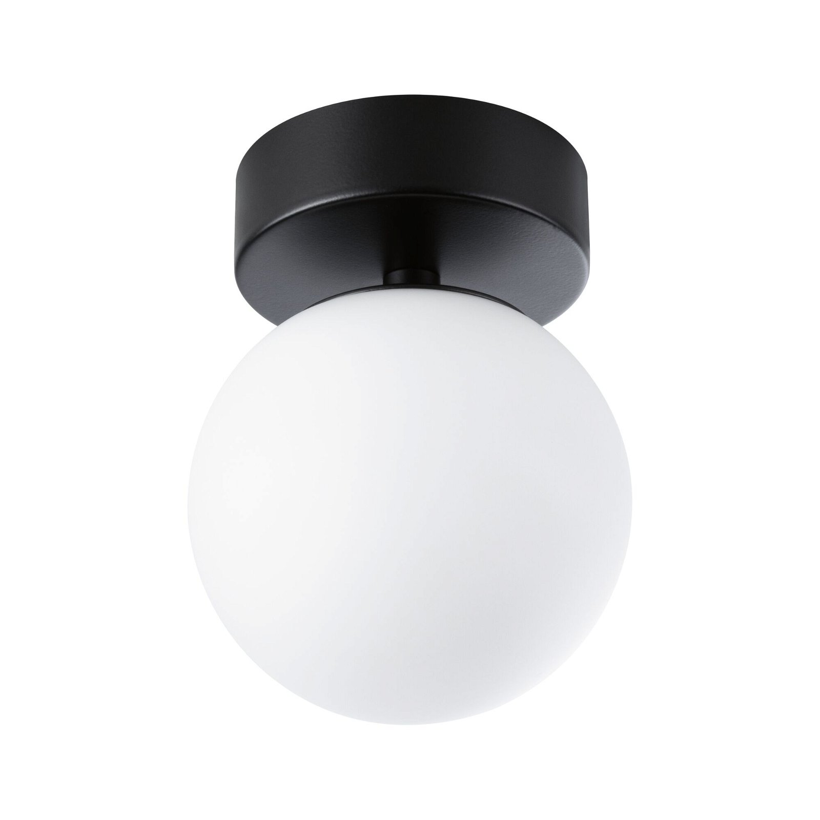 Selection Bathroom LED Ceiling luminaire Gove IP44 3000K 400lm 230V 5W Black matt/Satin