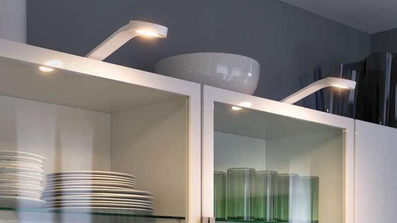 Lumières de meubles Paulmann Trigo Eclairage sous meuble LED pour