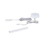 White LED light module with cable and plastic cover for versatile lighting applications
