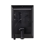 Back view of black plastic device with cable and on/off switch for LED lighting control