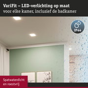 VariFit LED-verlichting met IP44-classificatie voor badkamer en alle kamers, spatwaterdicht en roestvrij