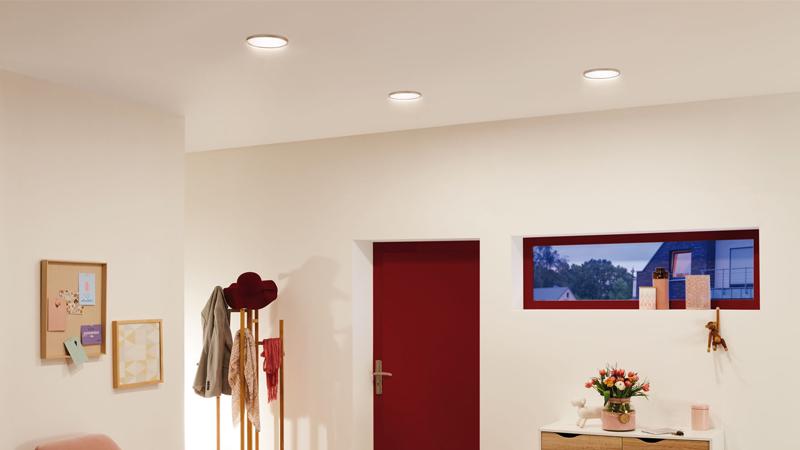 Flächiges Licht mit LED Einbaupanels von Paulmann LED Einbaupanels sorgen für flächiges Licht in jedem Wohnraum