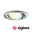 LED-inbouwlamp Smart Home Zigbee 3.0 Nova Plus Coin zwenkbaar rond 84mm 50° Coin 6W 470lm 230V dimbaar Tunable White Staal geborsteld Ronde inbouwspot van geborsteld roestvrij staal met instelbaar warm en koel wit licht