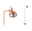 Floor luminaire Juna Style E14 max. 20W Peach Metal Floor luminaire Juna Style E14 max. 20W Peach Metal