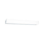 Hvid LED-loftlampe i plastik med moderne design til energieeffektiv belysning af rum