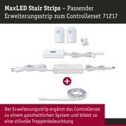 MaxLED Stair Strips Erweiterungsset mit weißen Sensoren, Steuergerät und LED-Lichtband für Treppenbeleuchtung