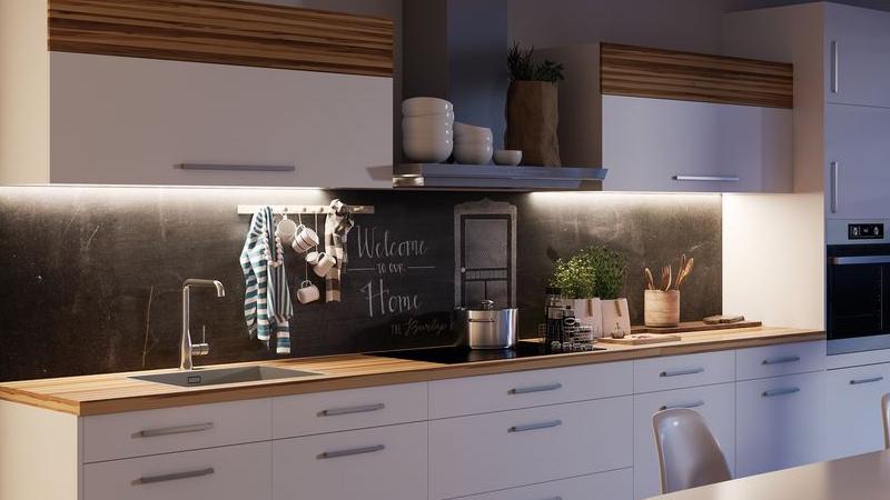 Beleuchtung für unter den Schrank Unterschrankbeleuchtung Küche