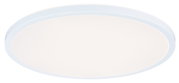 Plafonnier LED rond blanc avec cadre en plastique pour éclairage moderne