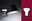 Moderne schwarze Leselampe mit silbernem Gelenkarm und E14 E27 Reflektorlampe Symbol auf rotem Hintergrund