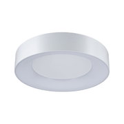 Runde weiße LED-Deckenleuchte aus Kunststoff mit energiesparender Beleuchtung
