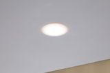 Round white LED recessed ceiling light for modern indoor lighting solutions