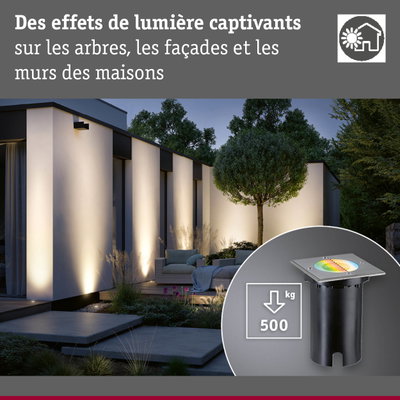Éclairage extérieur moderne à LED sur façade et jardin pour effets lumineux captivants et design extérieur