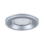 Rundes Einbau-LED-Leuchtmittel aus silbernem Aluminium für energiesparende Raumbeleuchtung