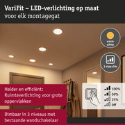 VariFit LED-verlichting in warm wit met 3-staps dimmer voor efficiënte ruimteverlichting