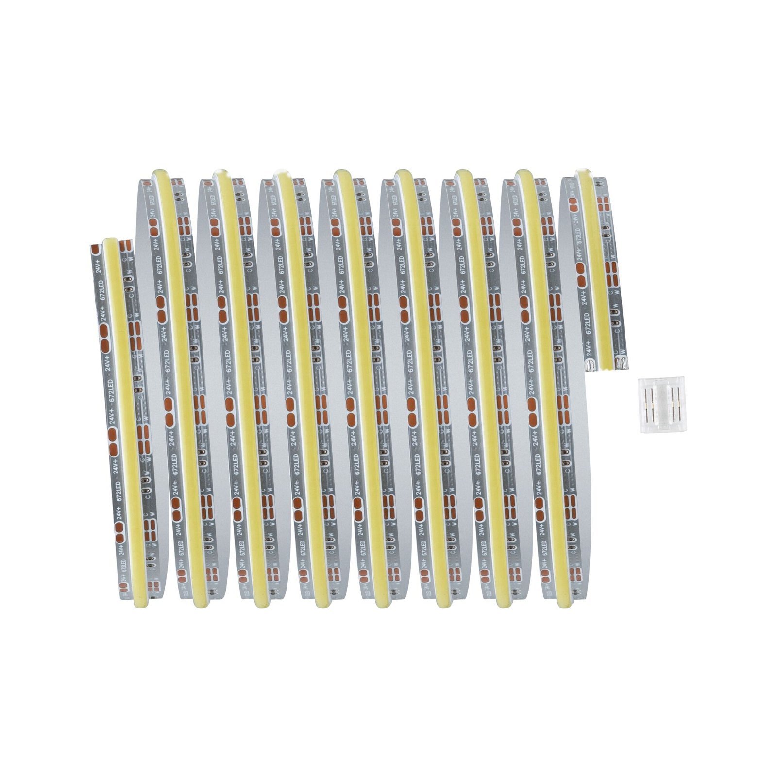 MaxLED 1000 Strip LED Full-Line COB Strip individuel 2,5m 23,5W 1200lm/m 672 LEDs/m Tunable White