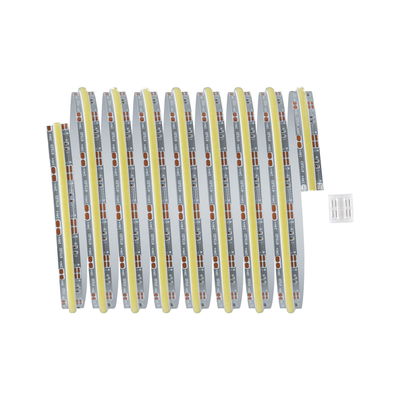 Bande LED flexible avec lumière blanc chaud et connecteur transparent pour éclairage polyvalent
