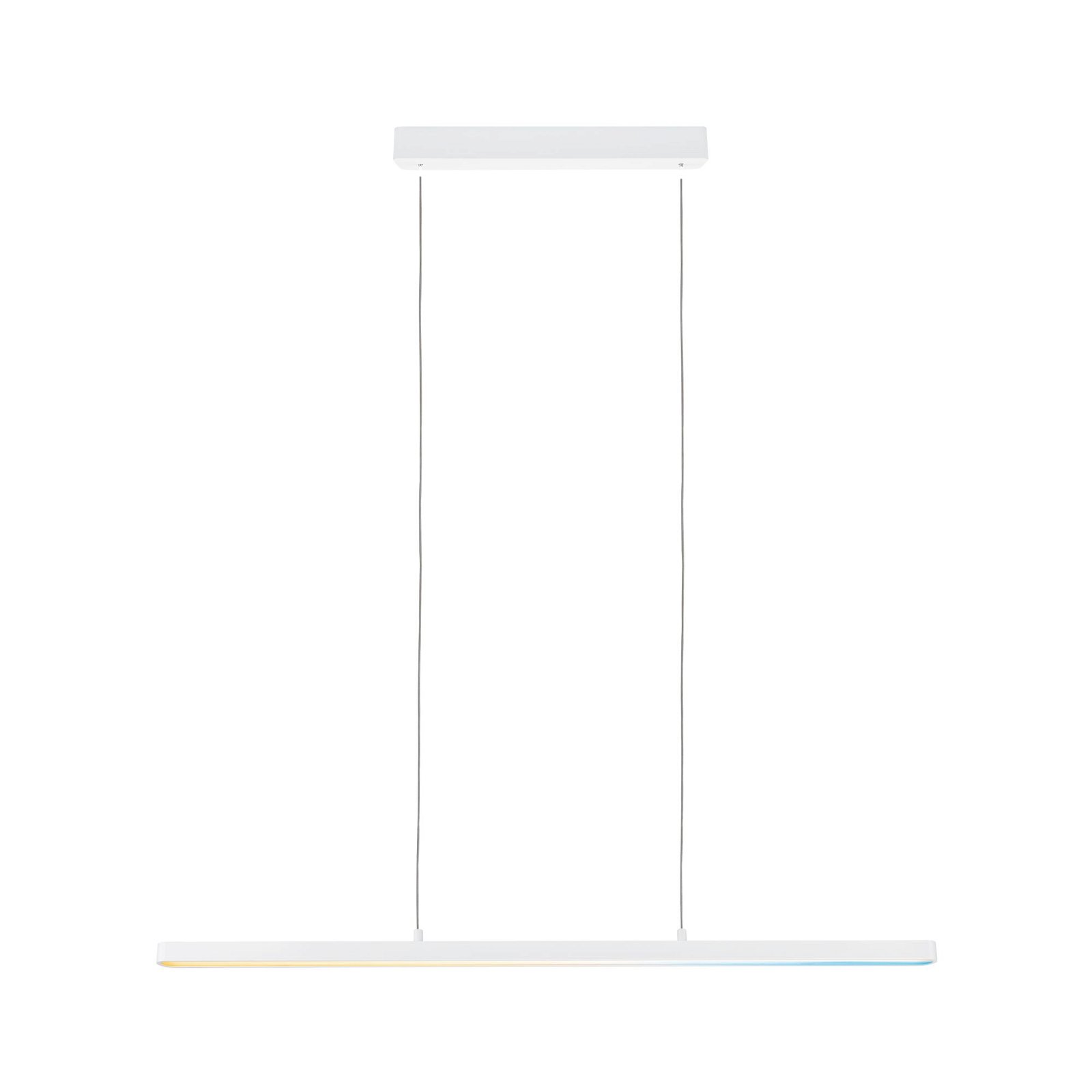 Luminaire en suspension LED Smart Home Zigbee 3.0 Lento Tunable White 3x2100lm 3x13,5W Blanc dépoli gradable