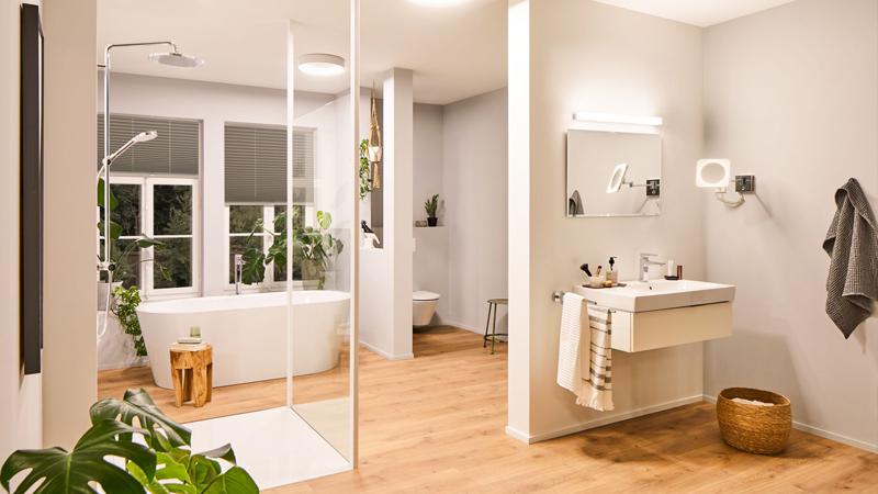 Paulmann Badleuchten für gemütliche Stunden im Badezimmer Badleuchten mit verstellbaren Farbtemperaturen