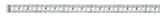 Long LED strip with white LEDs on flexible base for modern lighting solutions