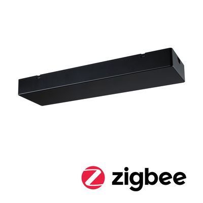 Zwart rechthoekig Zigbee kunststof behuizing voor slimme lichtbediening